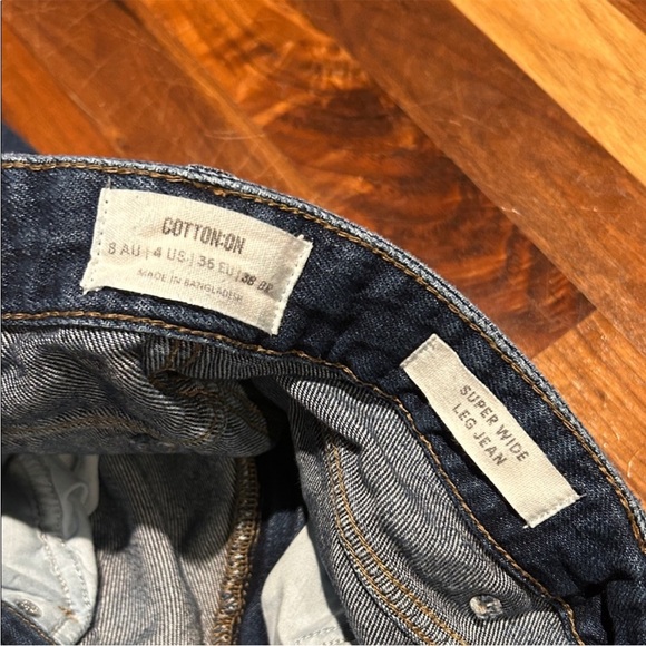 Cotton On Deep Blue Wide Leg - Picture 4 of 4